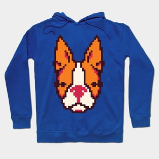 dog pixel head Hoodie